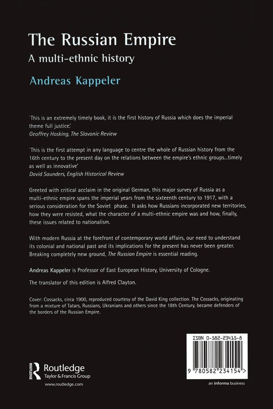 Rückseitencover The Russian Empire