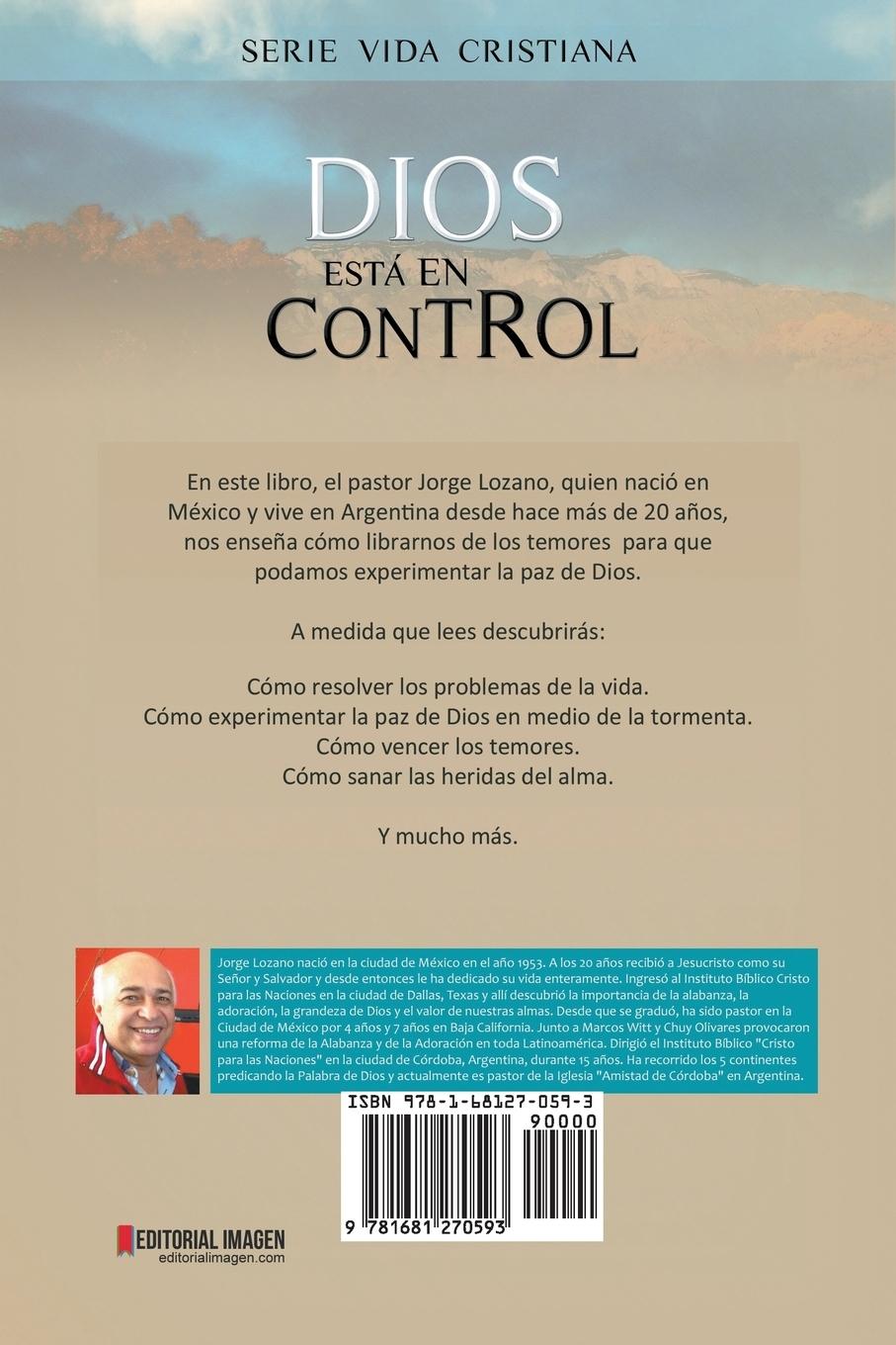 Rückseitencover Dios está en Control