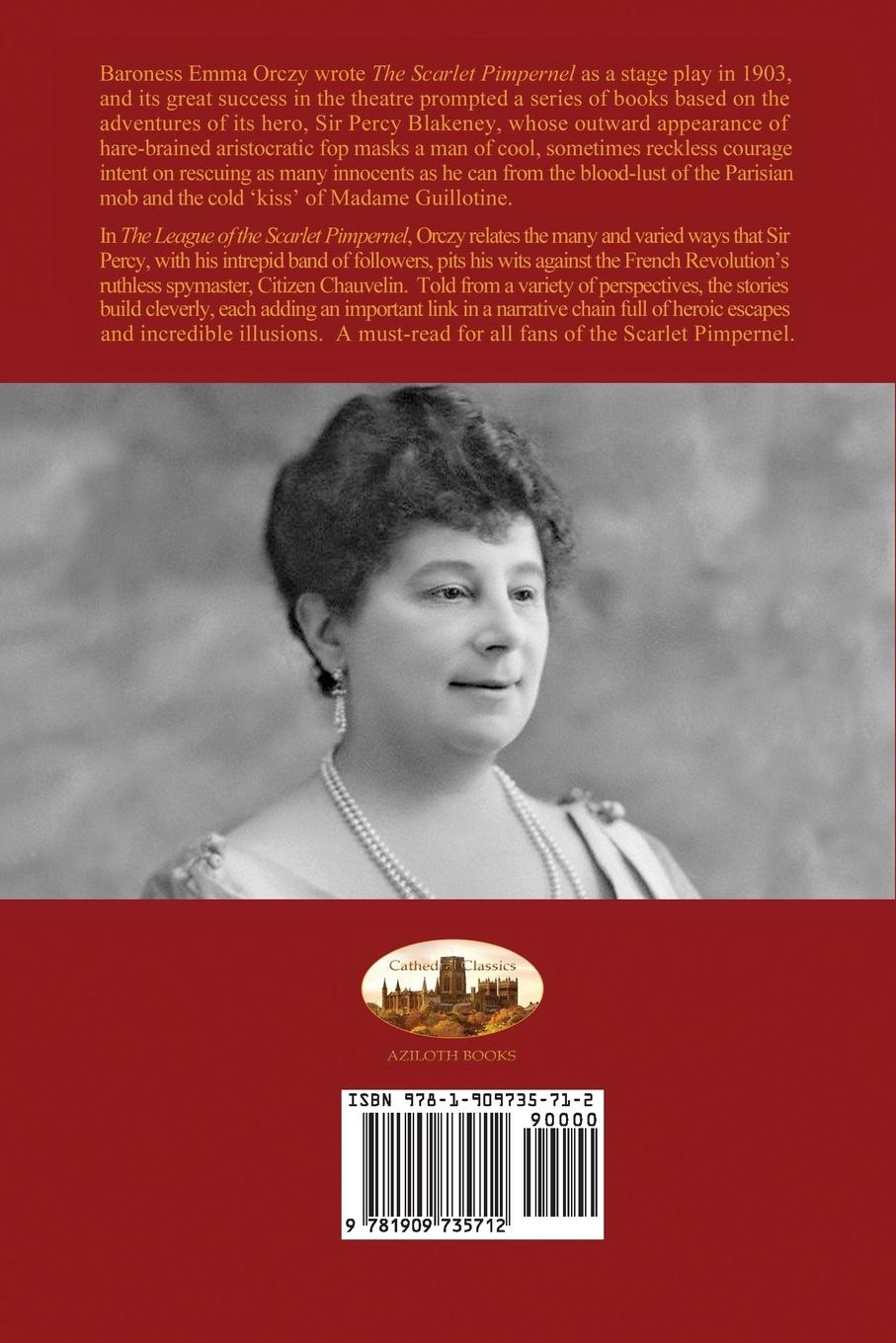 Rückseitencover The League of the Scarlet Pimpernel (Aziloth Books)