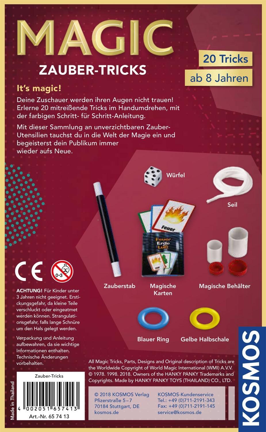 Beispielinhalt (Bild) Zauber-Tricks