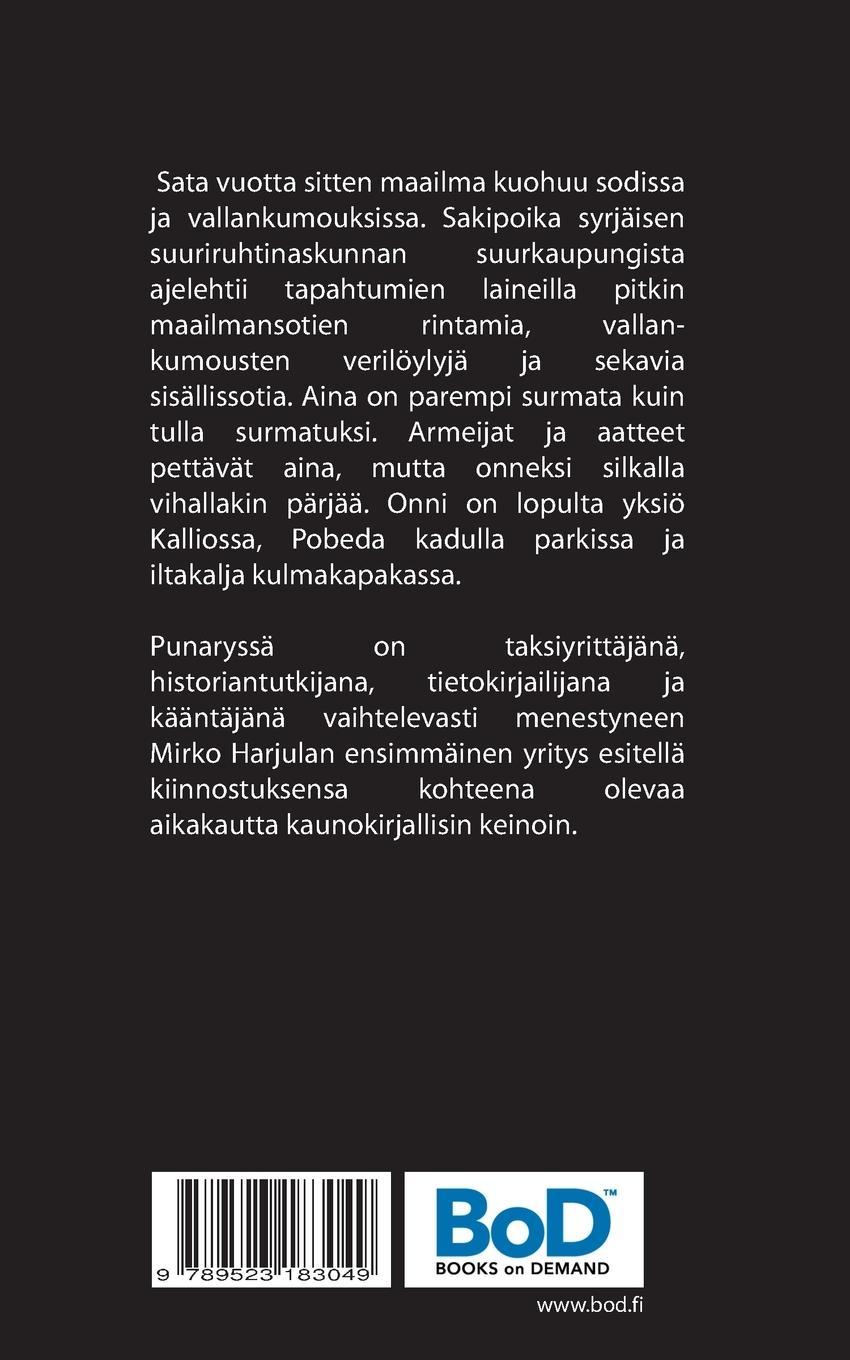 Rückseitencover Punaryssä