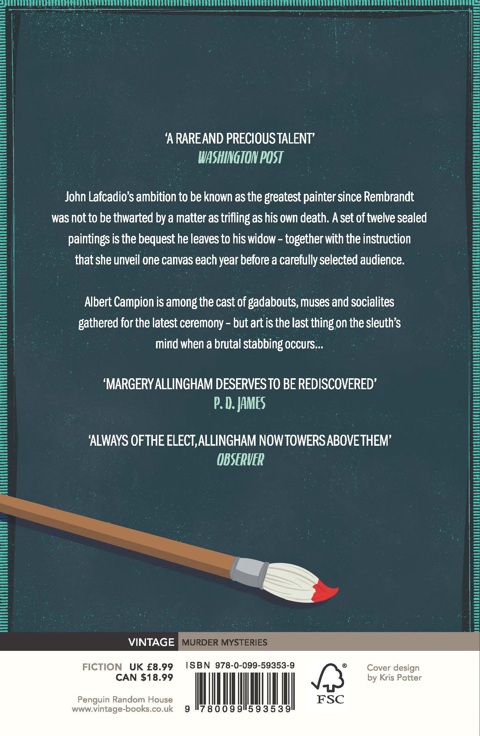 Rückseitencover Death of a Ghost