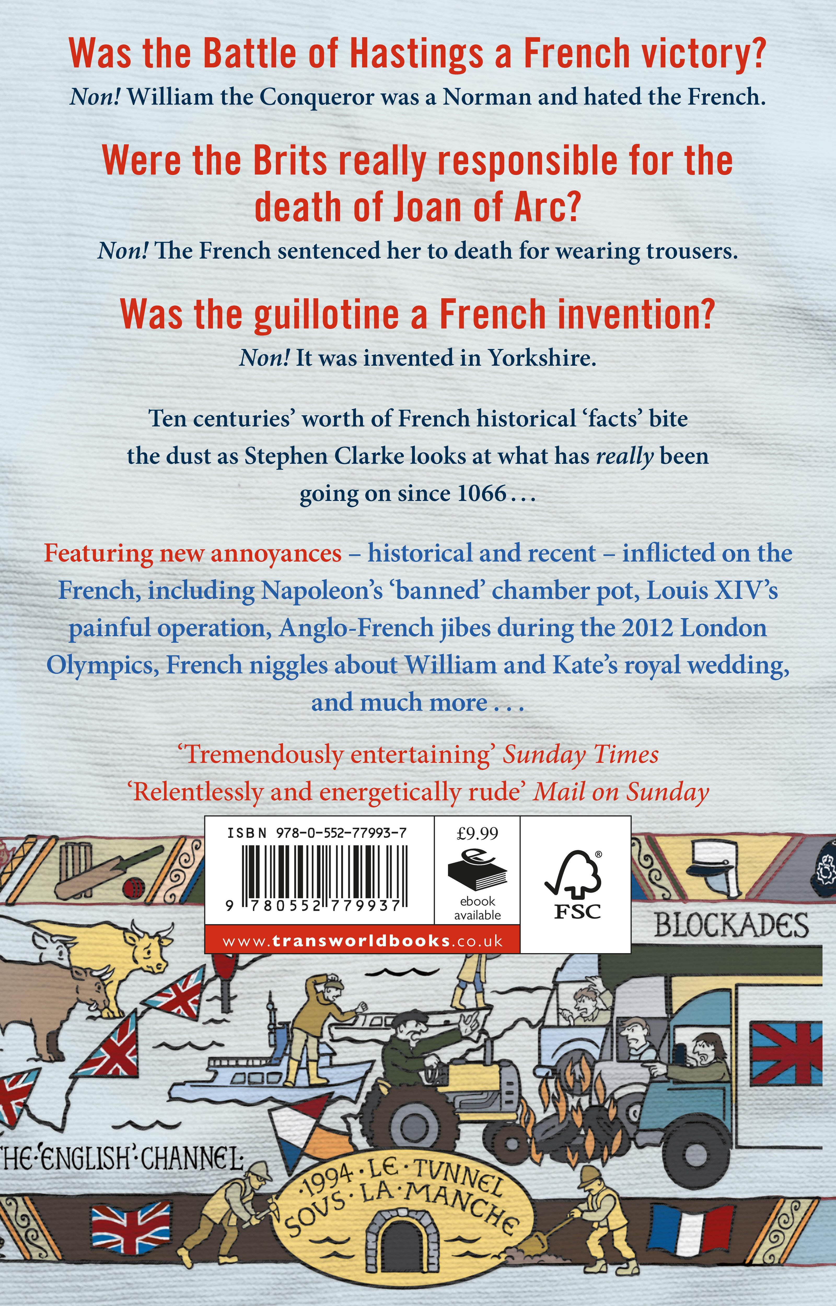 Rückseitencover 1000 Years of Annoying the French