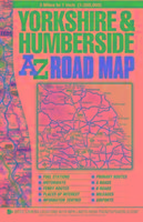 Vorderes Coverbild Yorkshire & Humberside Road Map