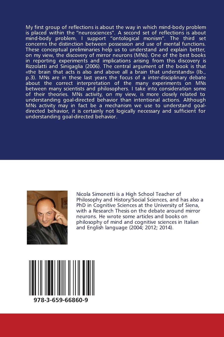 Rückseitencover Neuroscience and Philosophy of Mind