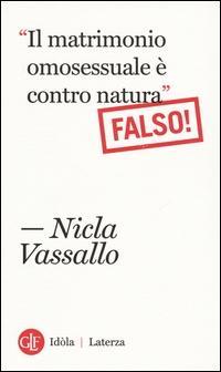 Vorderes Coverbild «Il matrimonio omosessuale è contro natura». Falso!