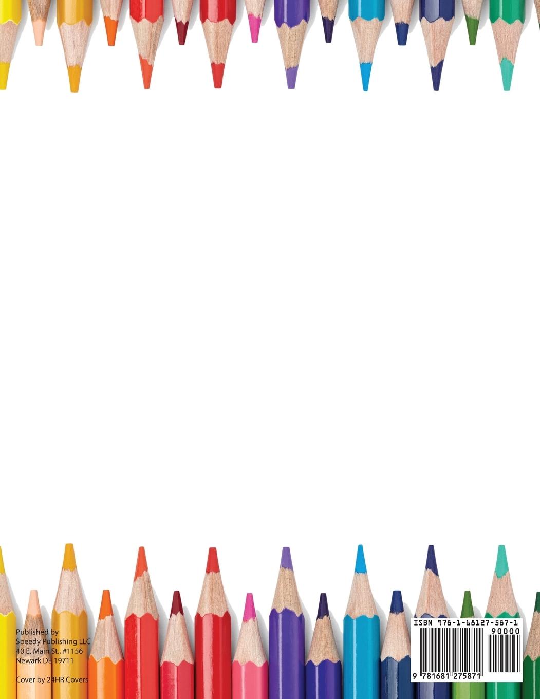 Rückseitencover Valentines Day Coloring Book for Kids