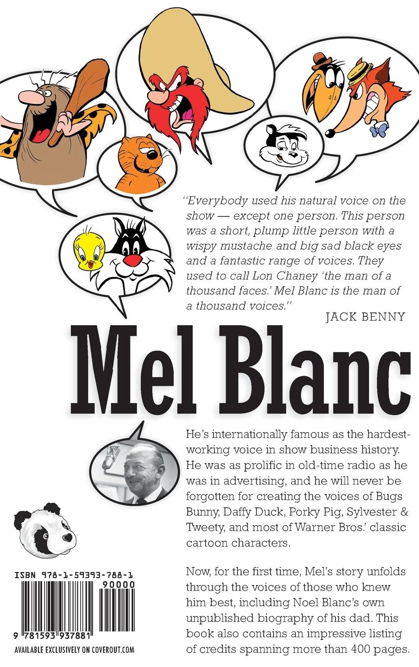 Rückseitencover Mel Blanc