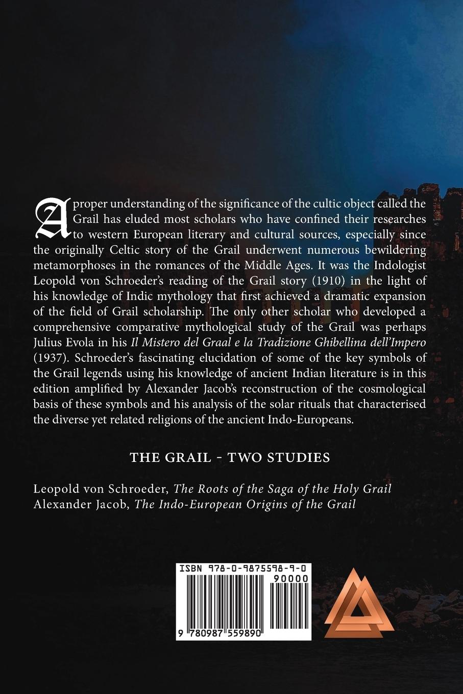 Rückseitencover The Grail -Two Studies