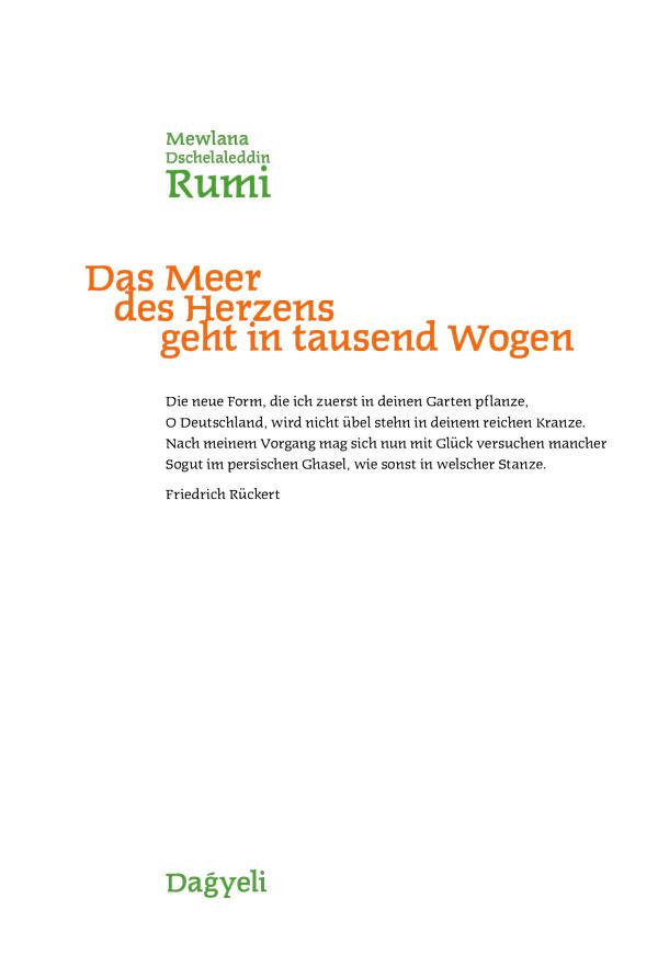 Beispielinhalt (Bild) Das Meer des Herzens geht in tausend Wogen