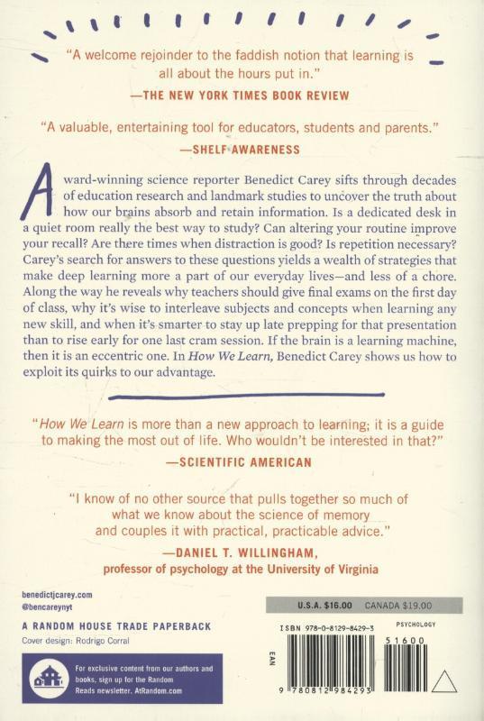 Rückseitencover How We Learn