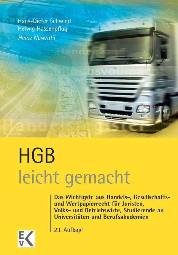 Vorderes Coverbild HGB leicht gemacht