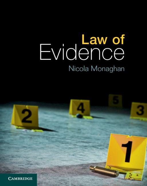 Vorderes Coverbild Law of Evidence