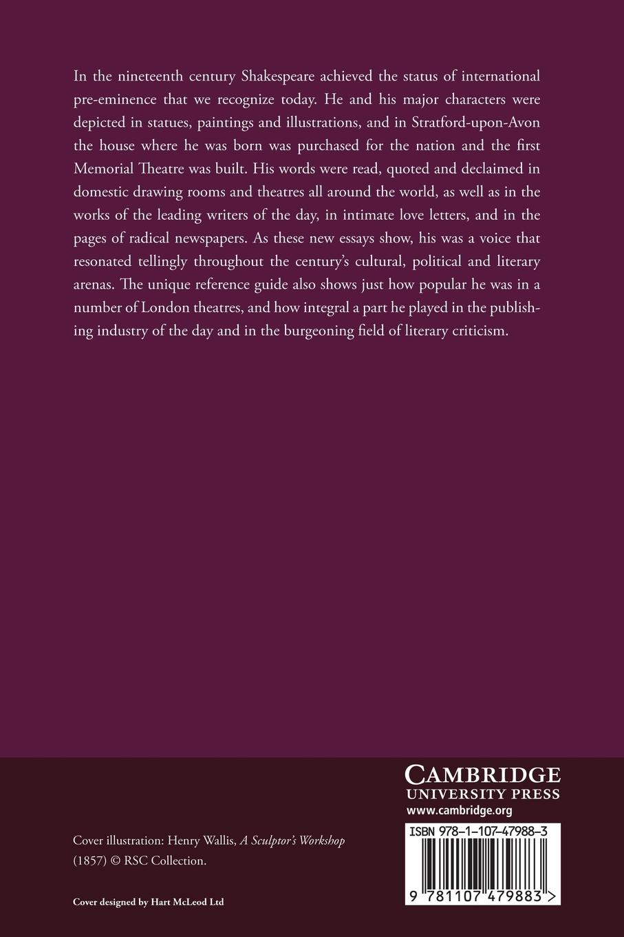 Rückseitencover Shakespeare in the Nineteenth Century