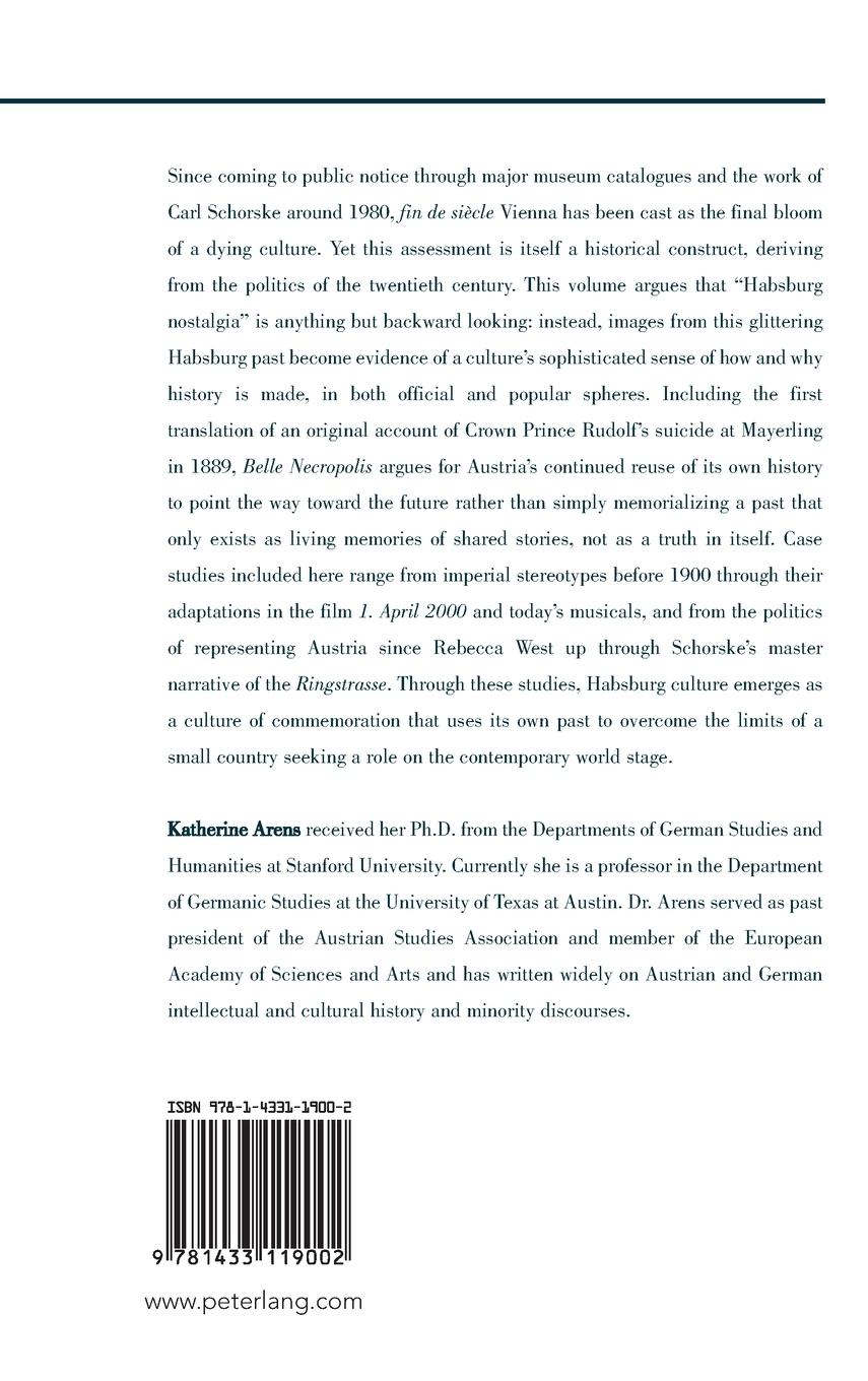 Rückseitencover Belle Necropolis