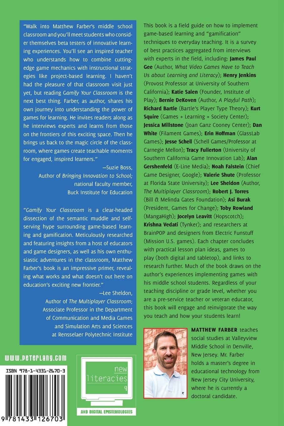 Rückseitencover Gamify Your Classroom