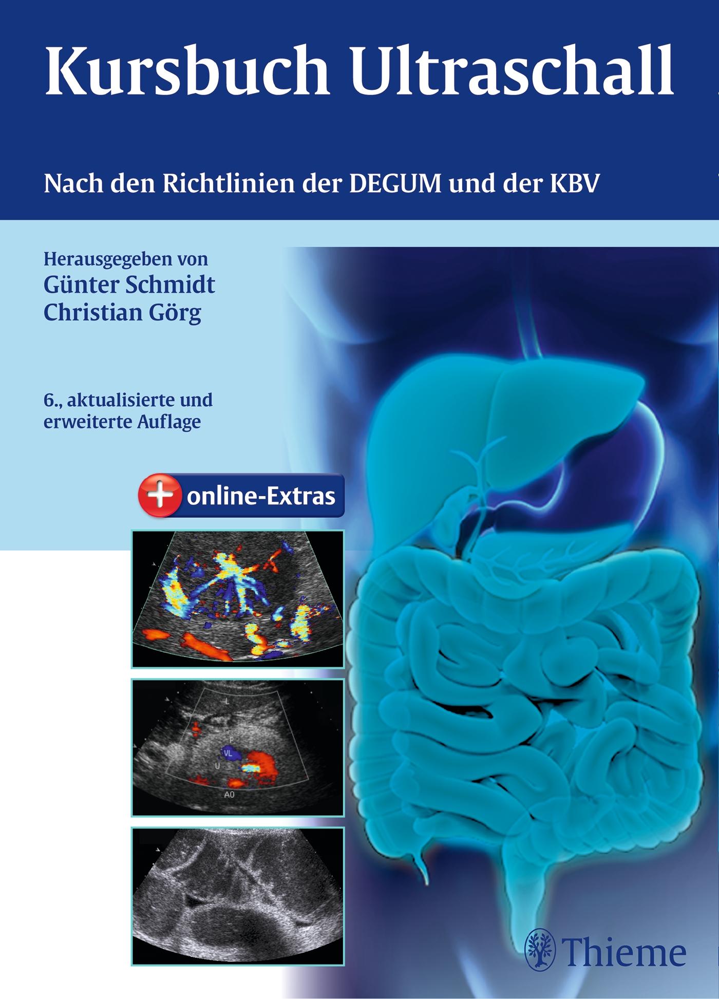 Vorderes Coverbild Kursbuch Ultraschall
