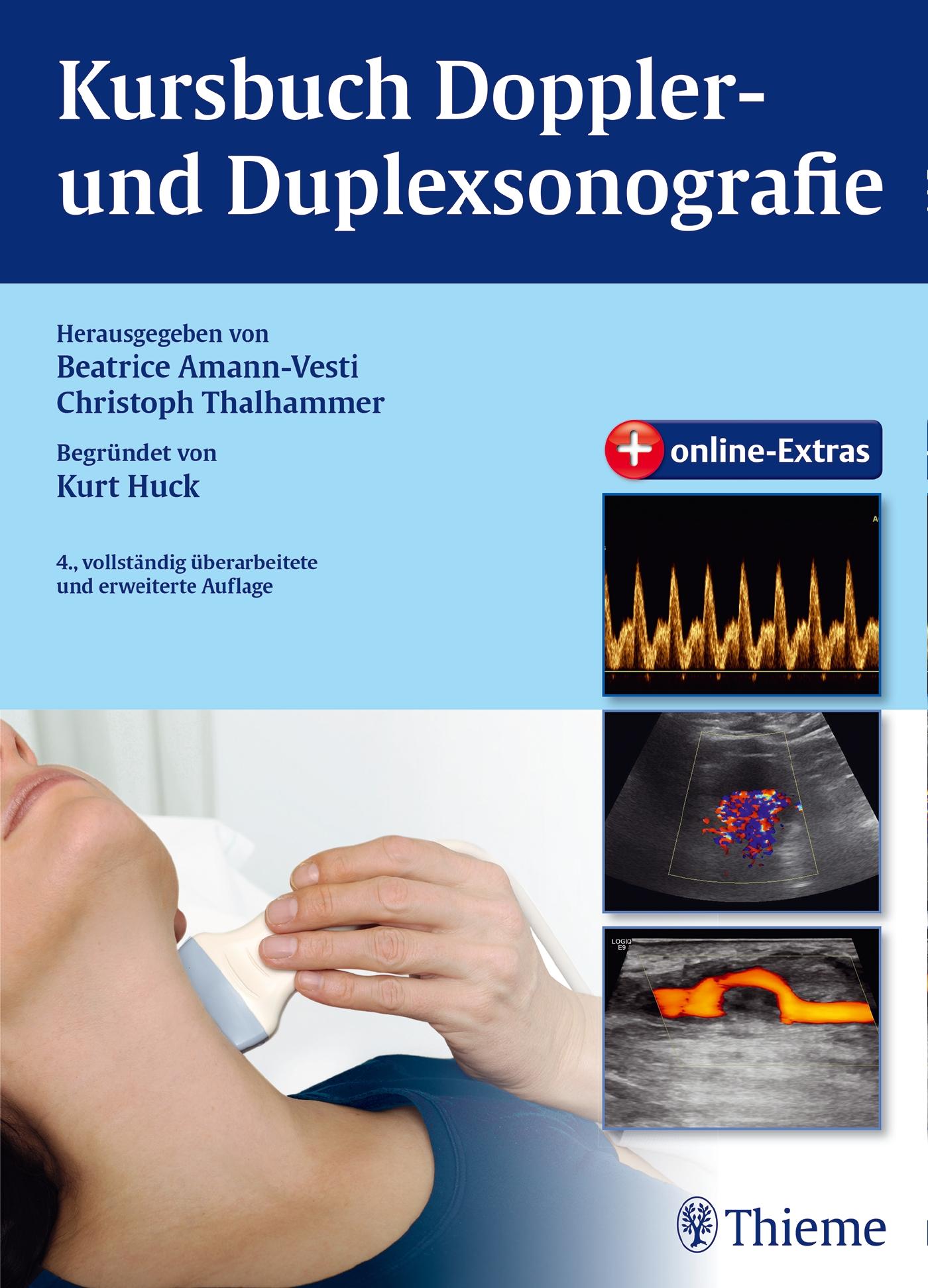 Vorderes Coverbild Kursbuch Doppler- und Duplexsonografie