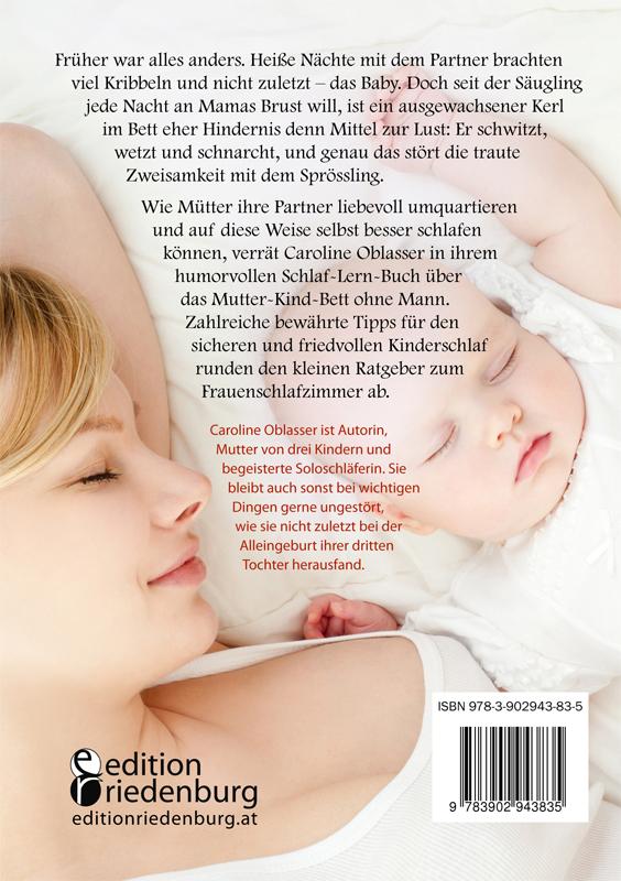 Rückseitencover Soloschläfer - Wie Mütter ohne Mann im Bett besser schlafen