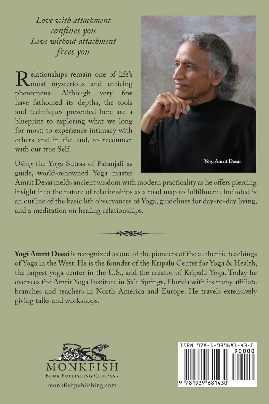 Rückseitencover The Yoga of Relationships