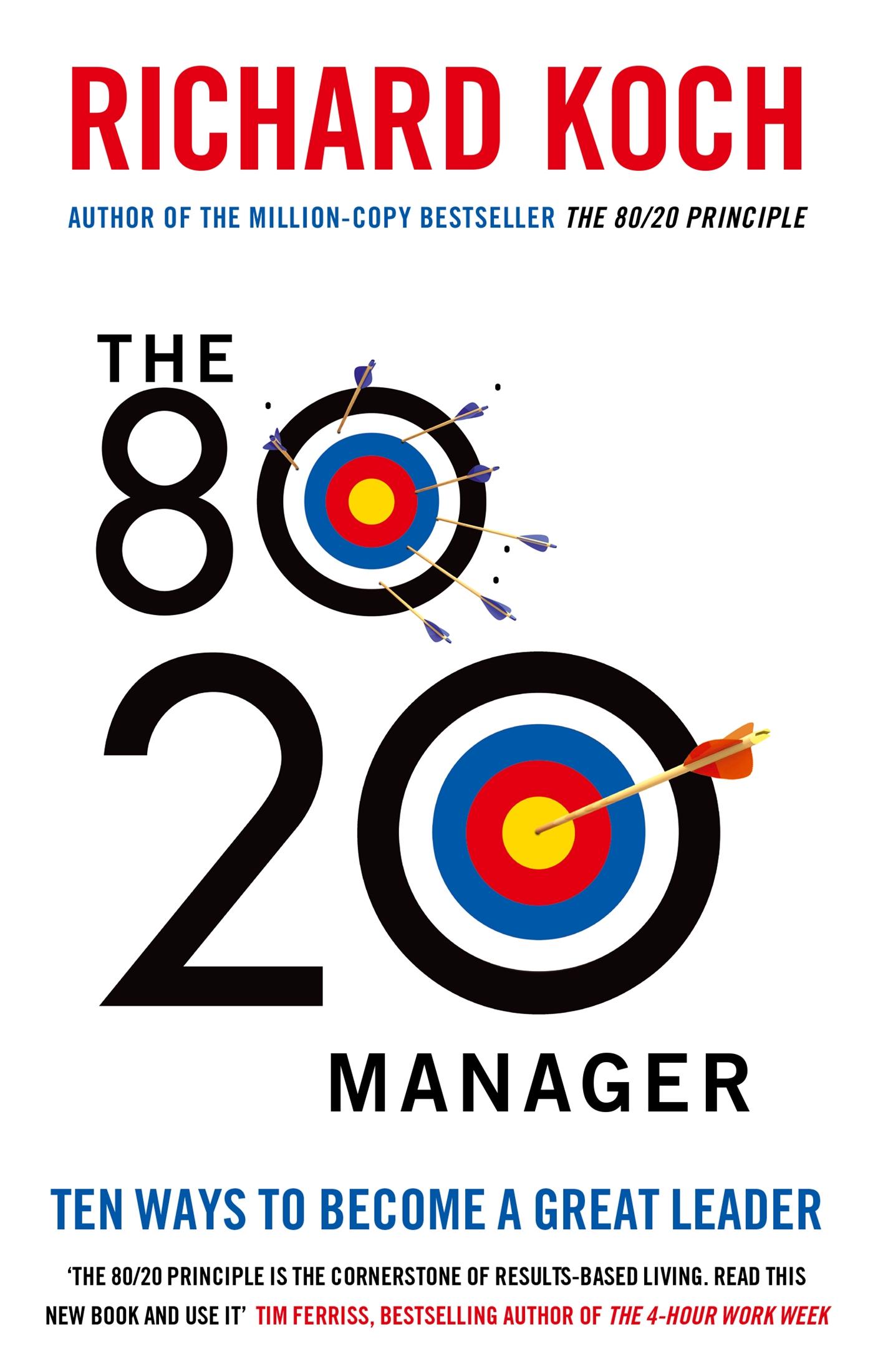 Vorderes Coverbild The 80/20 Manager