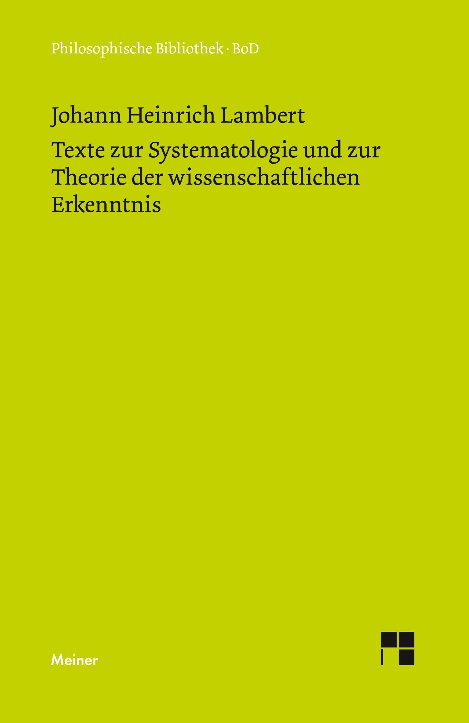 Vorderes Coverbild Texte zur Systematologie und zur Theorie der wissenschaftlichen Erkenntnis