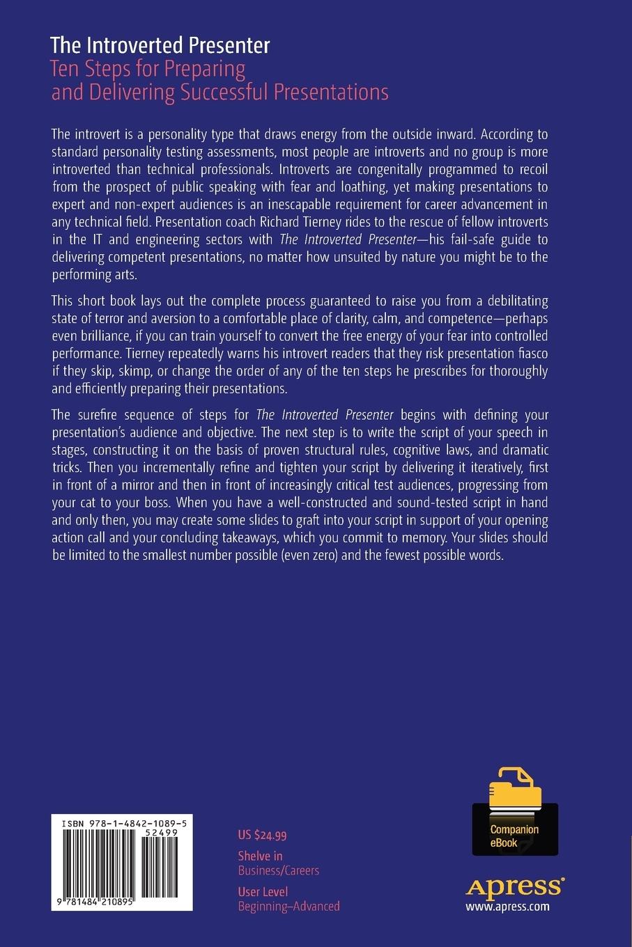 Rückseitencover The Introverted Presenter