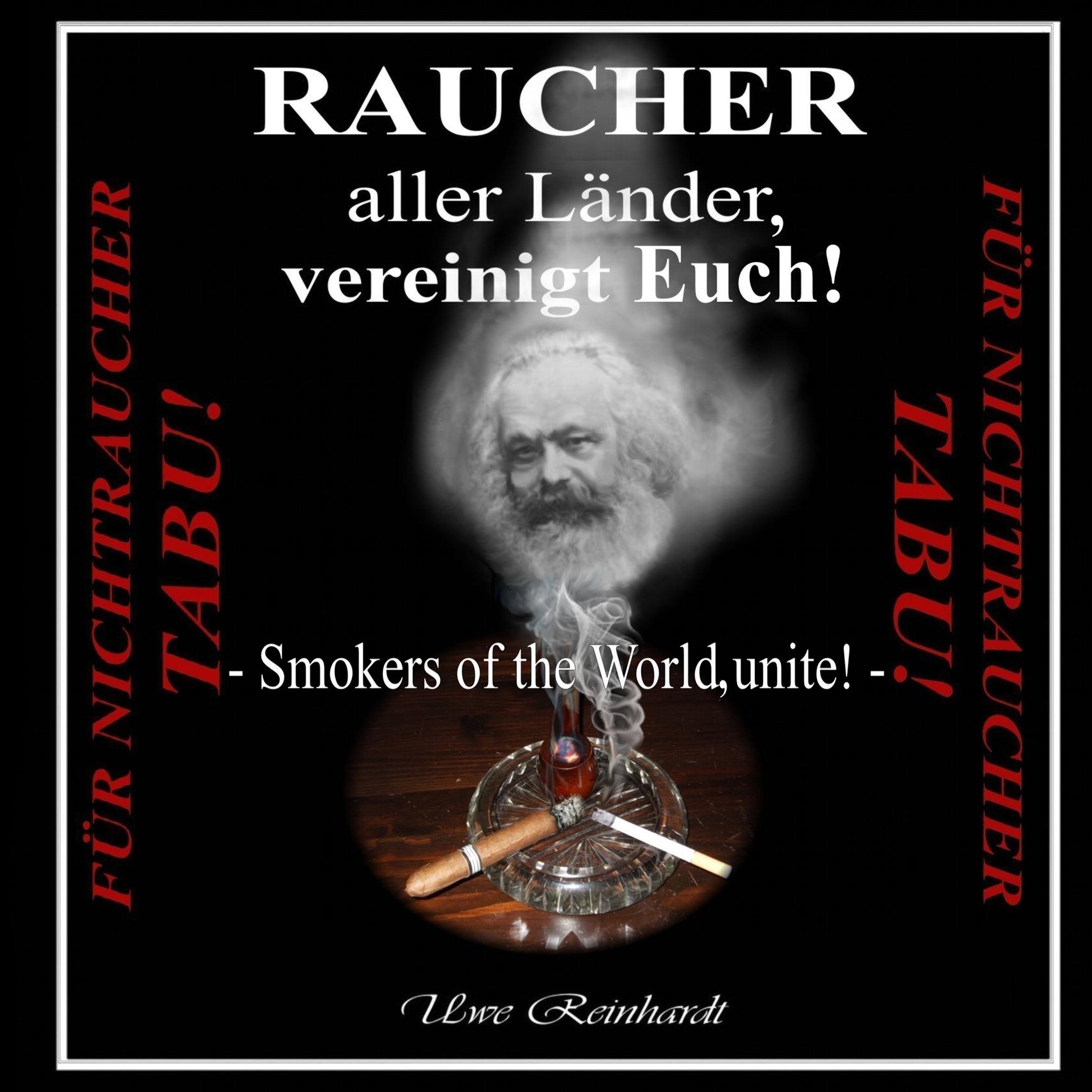 Vorderes Coverbild Raucher aller Länder, vereinigt Euch!