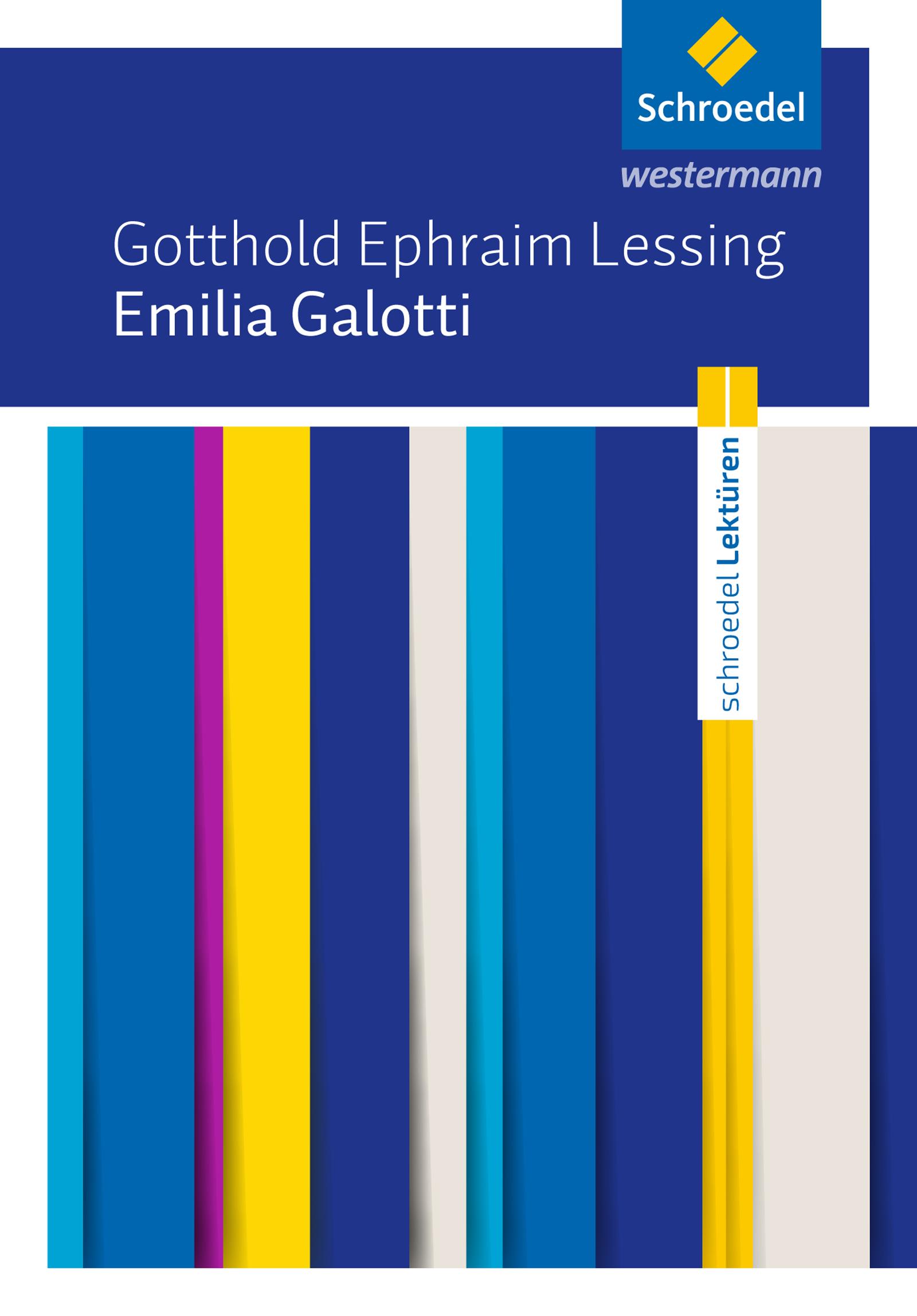 Vorderes Coverbild Emilia Galotti: Textausgabe