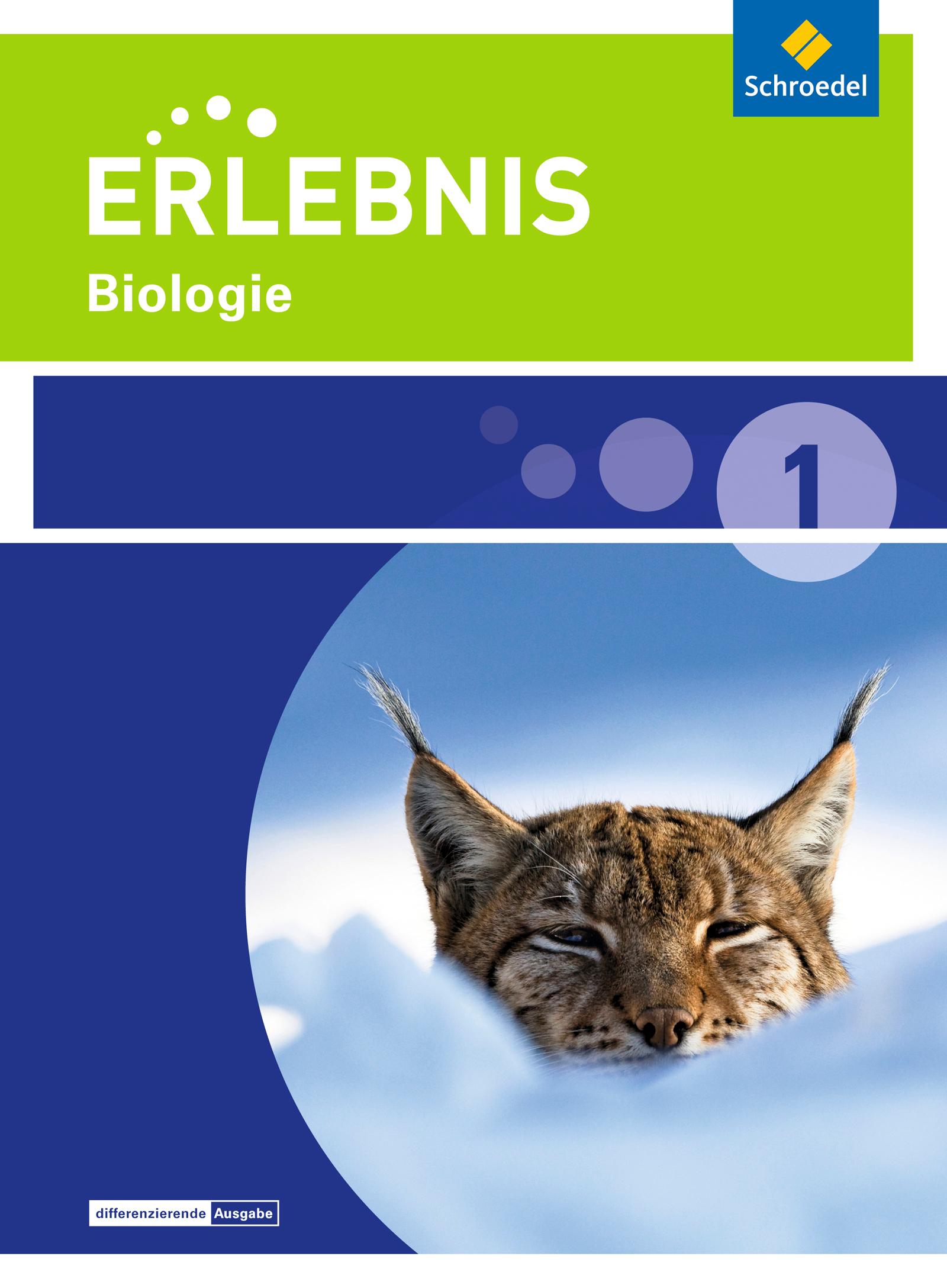 Vorderes Coverbild Erlebnis Biologie 1. Schulbuch. Realschulen. Niedersachsen