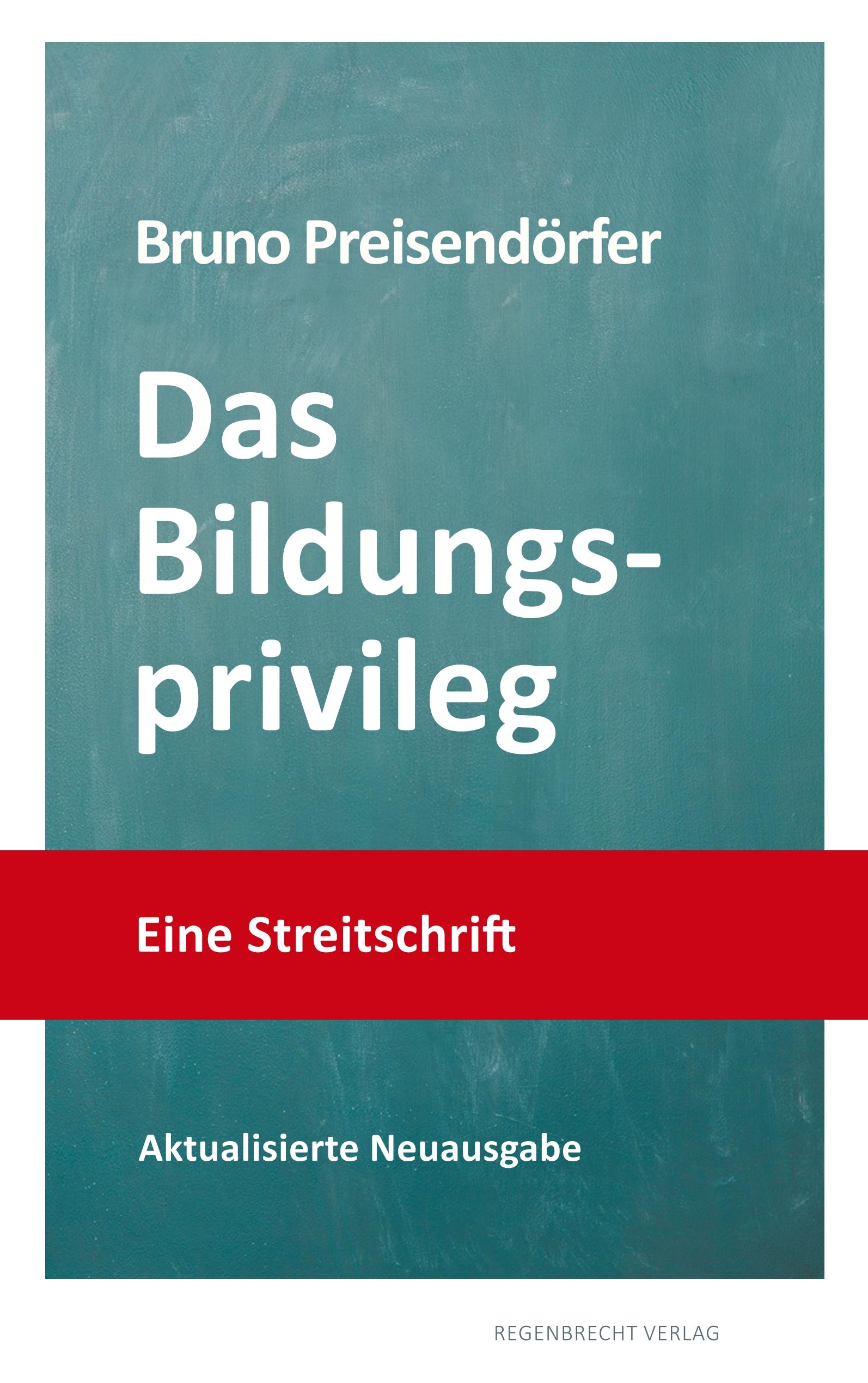 Vorderes Coverbild Das Bildungsprivileg