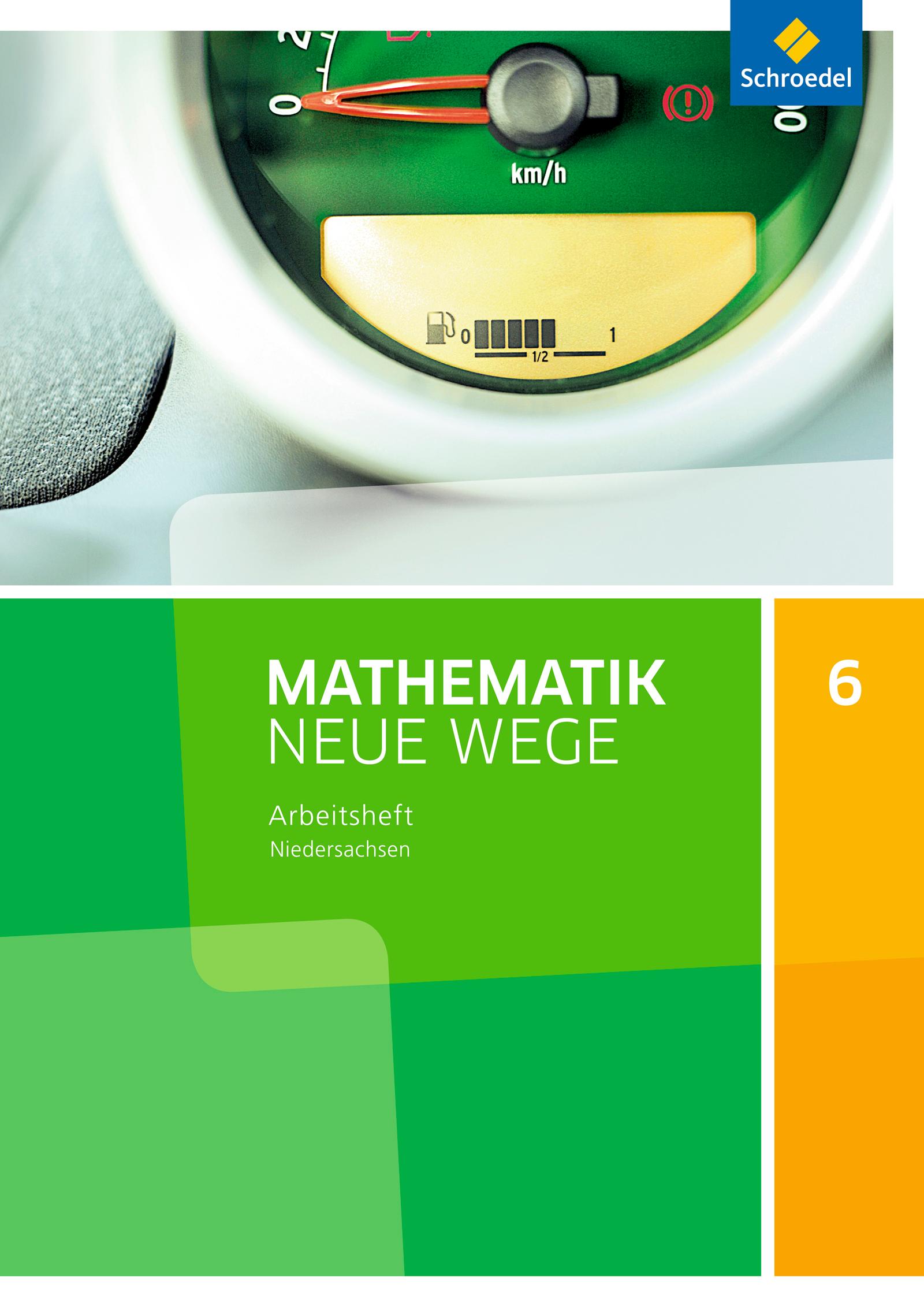 Vorderes Coverbild Mathematik Neue Wege SI 6. Arbeitsheft. G9. Niedersachsen