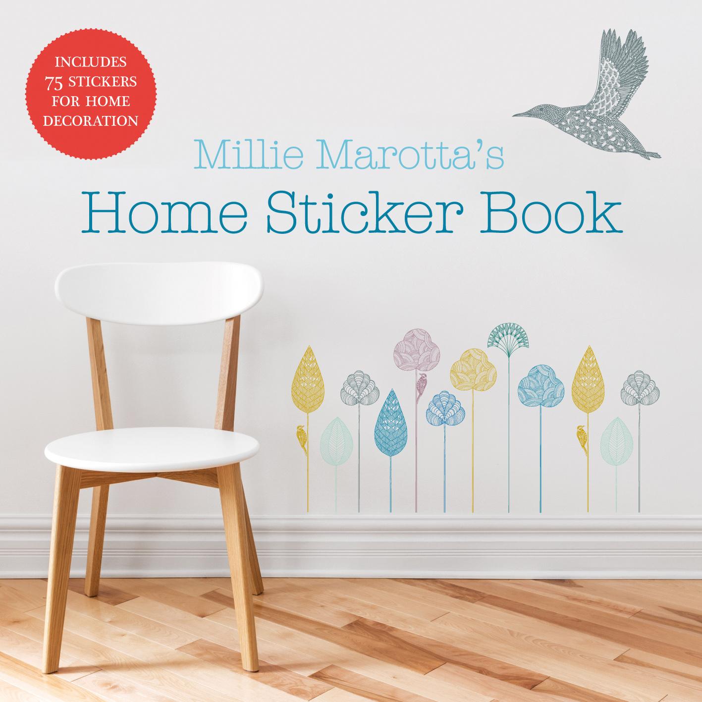 Vorderes Coverbild Millie Marotta's Home Sticker Book
