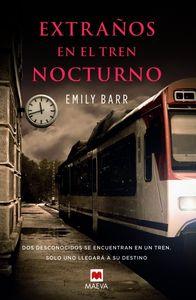 Vorderes Coverbild Extranos En El Tren Nocturno