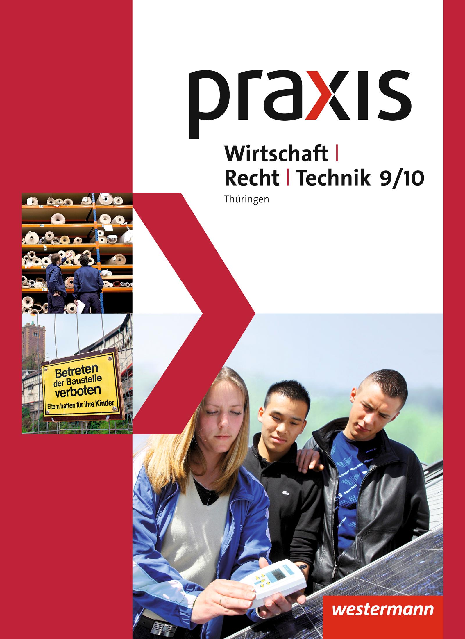 Vorderes Coverbild Praxis WRT 9 / 10. Schulbuch. Regelschulen. Thüringen