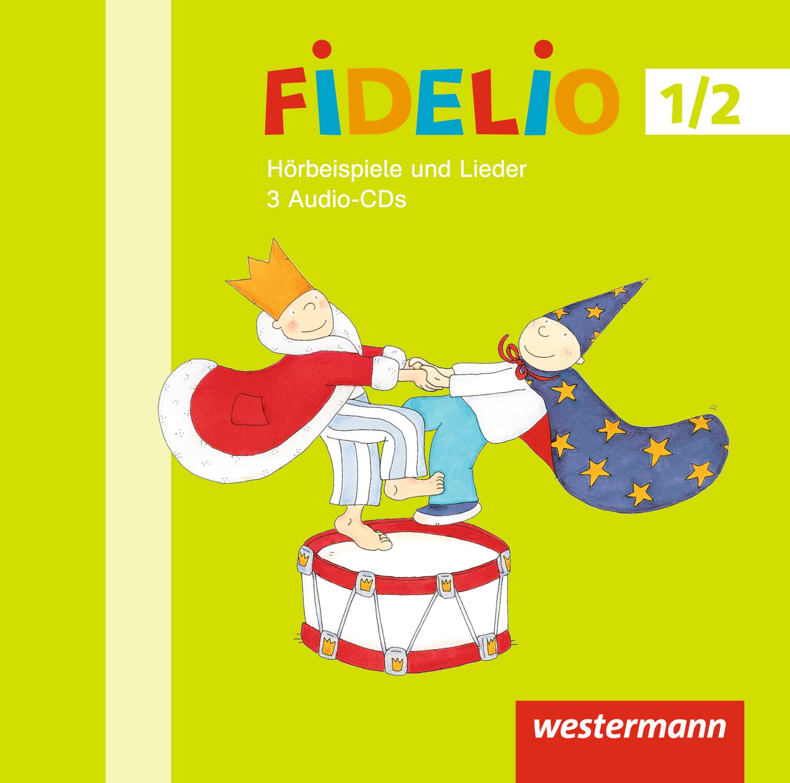 Vorderes Coverbild Fidelio Musikbücher 1 / 2. Hörbeispiele CD. Allgemeine Ausgabe