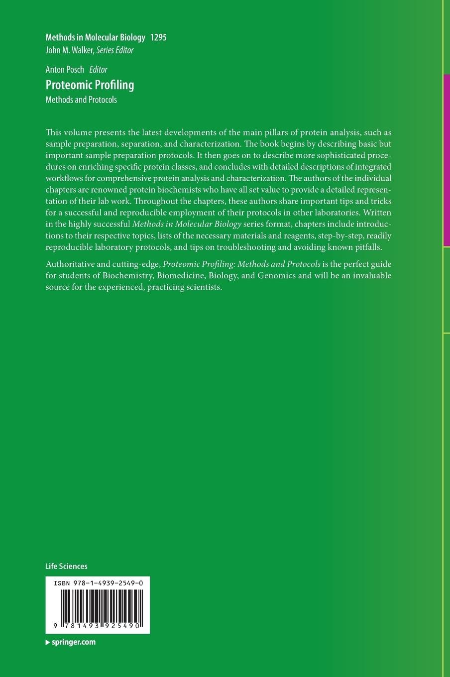 Rückseitencover Proteomic Profiling