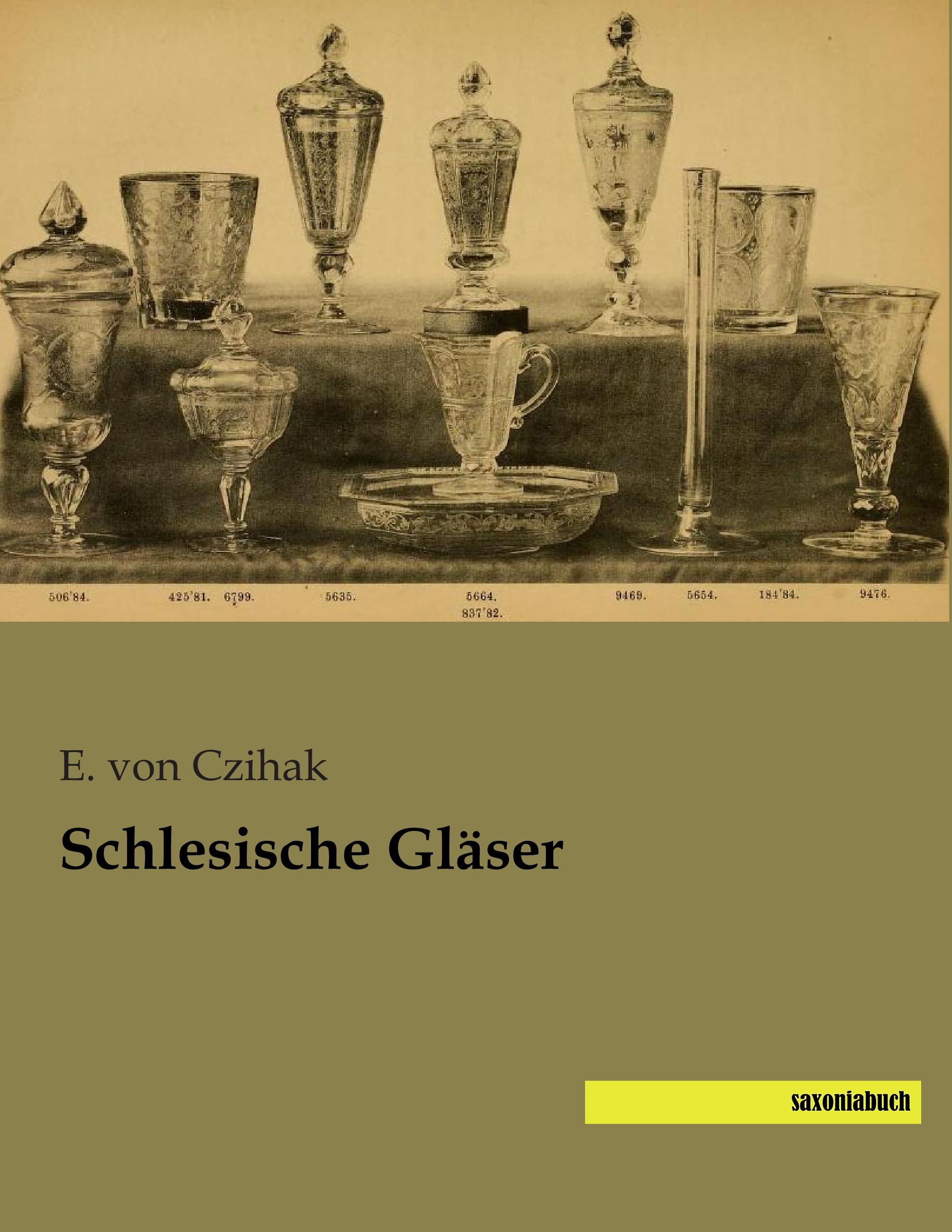 Vorderes Coverbild Schlesische Gläser