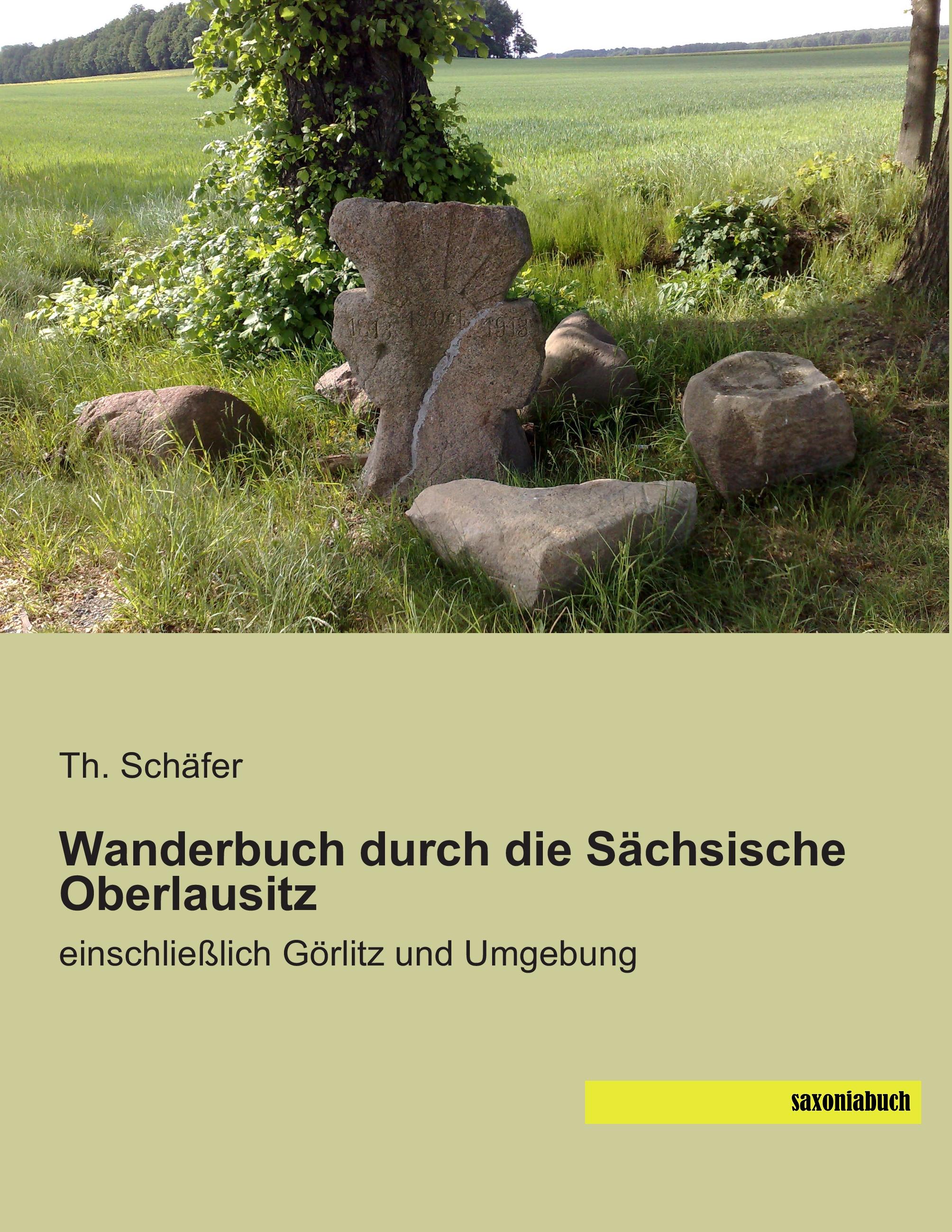 Vorderes Coverbild Wanderbuch durch die Sächsische Oberlausitz