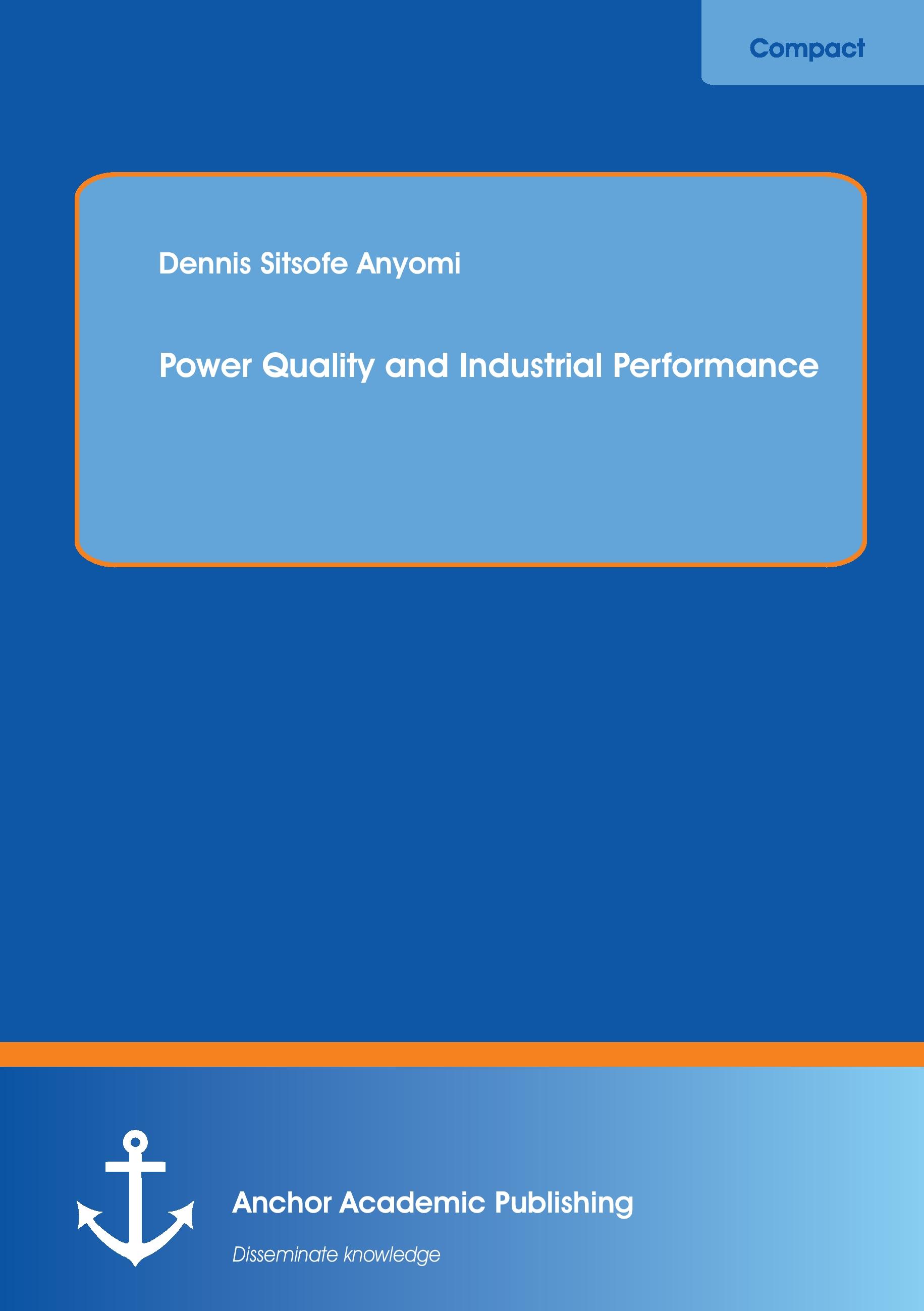 Vorderes Coverbild Power Quality and Industrial Performance