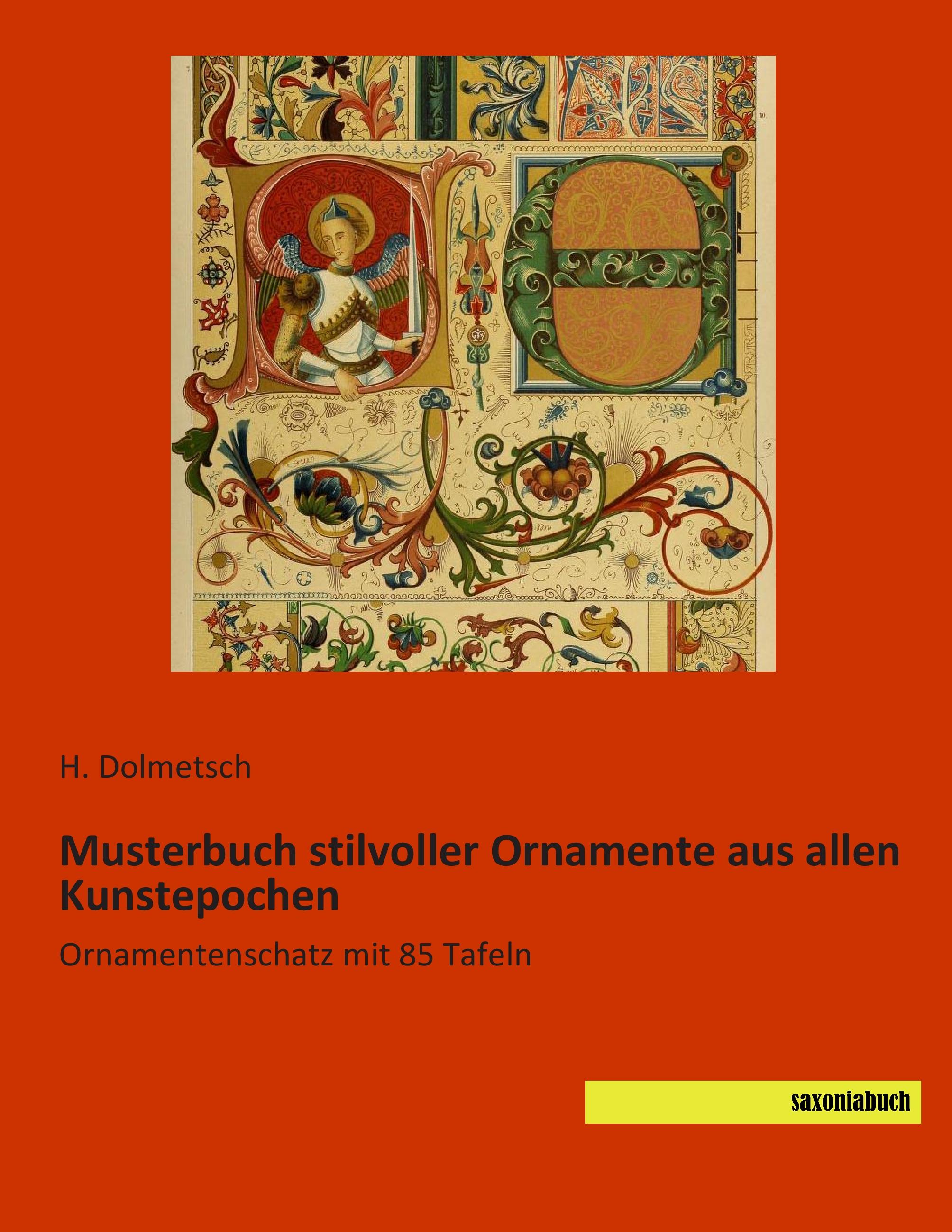 Vorderes Coverbild Musterbuch stilvoller Ornamente aus allen Kunstepochen