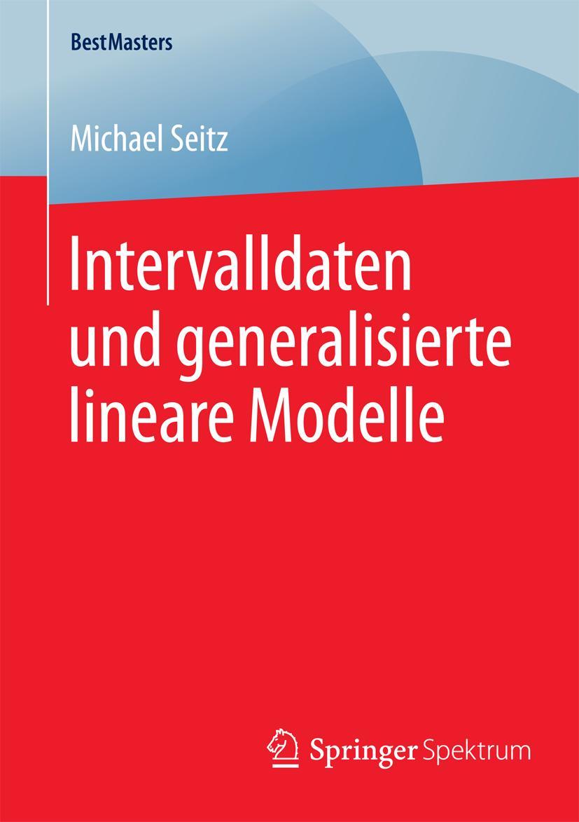 Vorderes Coverbild Intervalldaten und generalisierte lineare Modelle