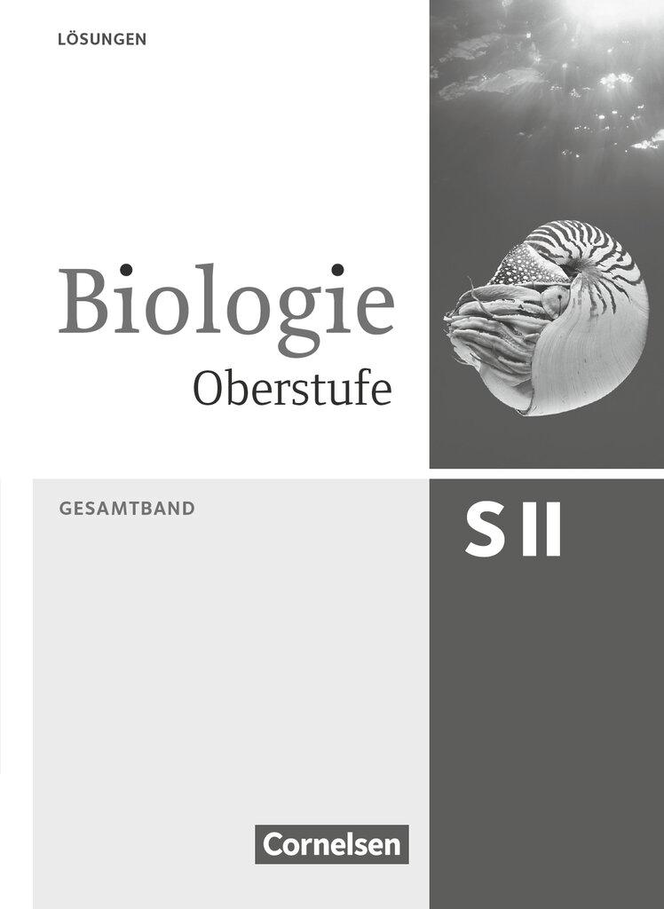 Vorderes Coverbild Biologie Oberstufe Gesamtband. Lösungsheft