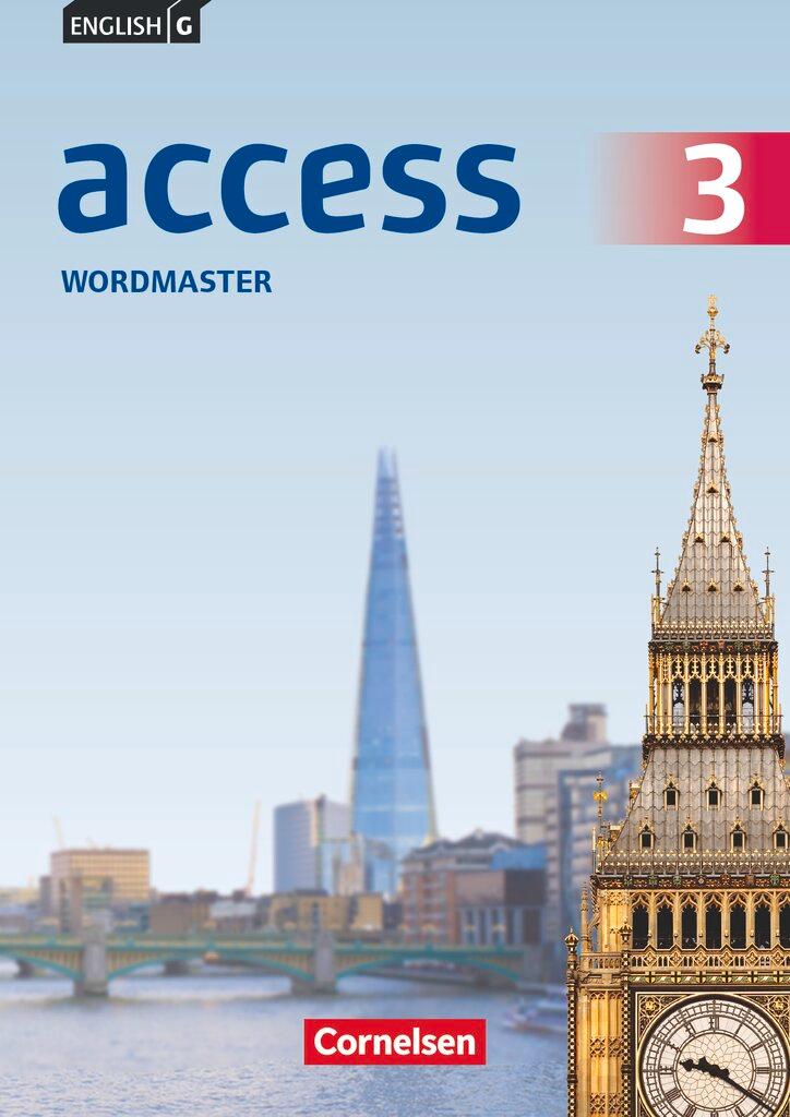 Vorderes Coverbild English G Access 03. 7. Schuljahr Wordmaster