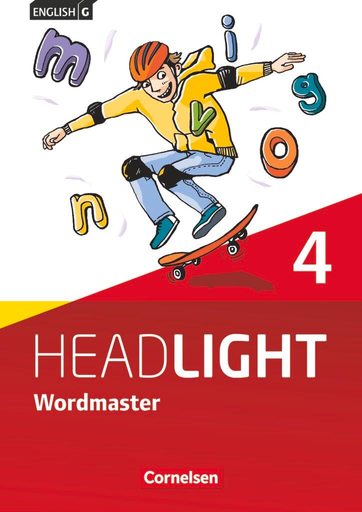 Vorderes Coverbild English G Headlight 04: 8. Schuljahr. Wordmaster mit Lösungen