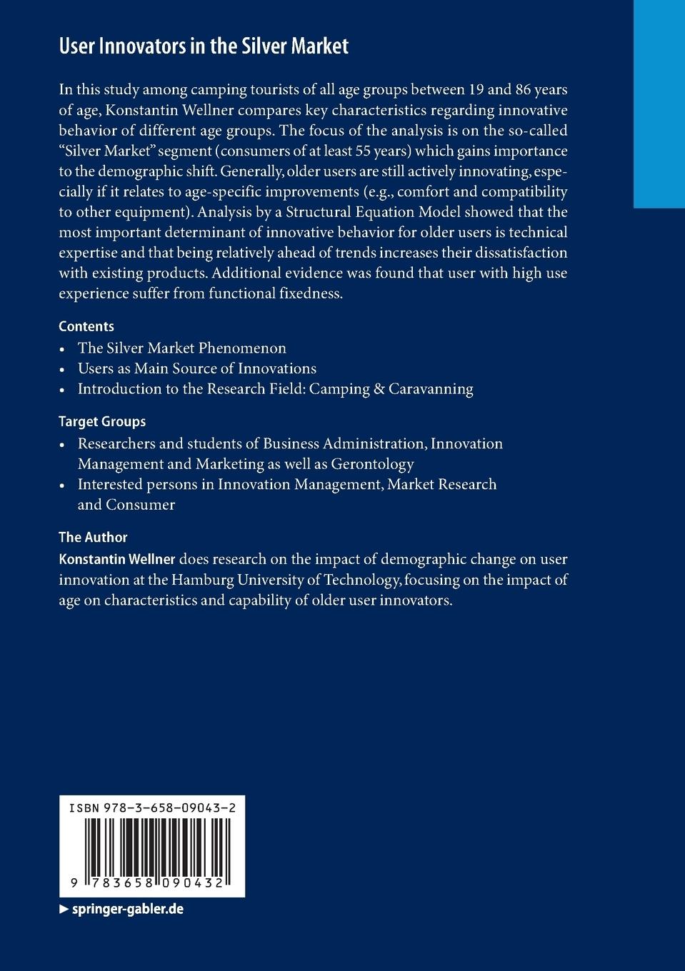 Rückseitencover User Innovators in the Silver Market