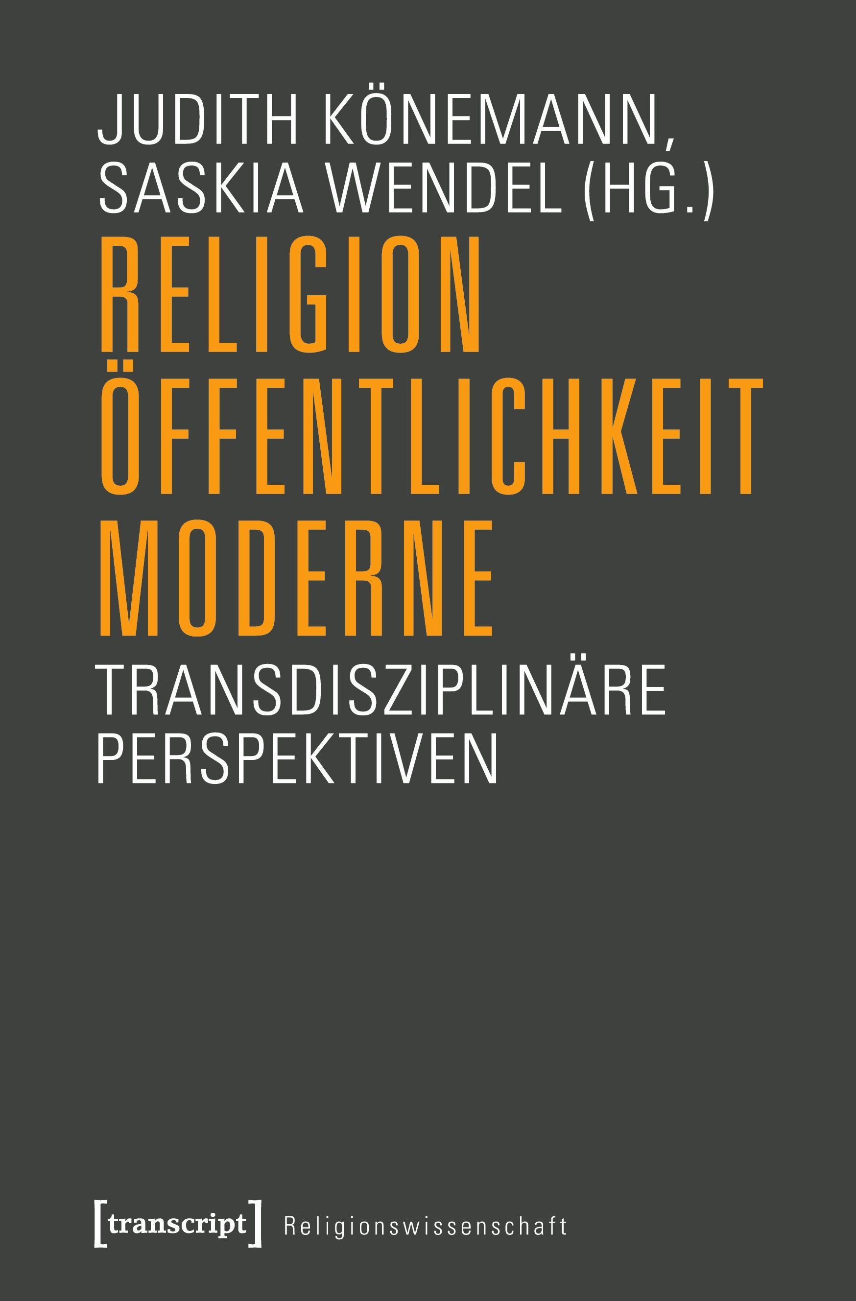 Vorderes Coverbild Religion, Öffentlichkeit, Moderne
