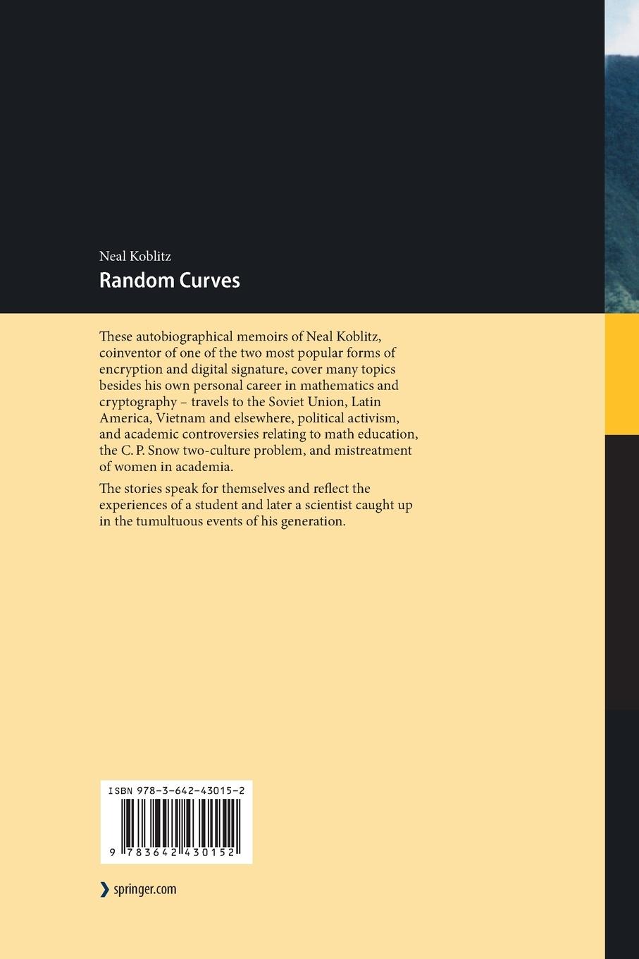 Rückseitencover Random Curves