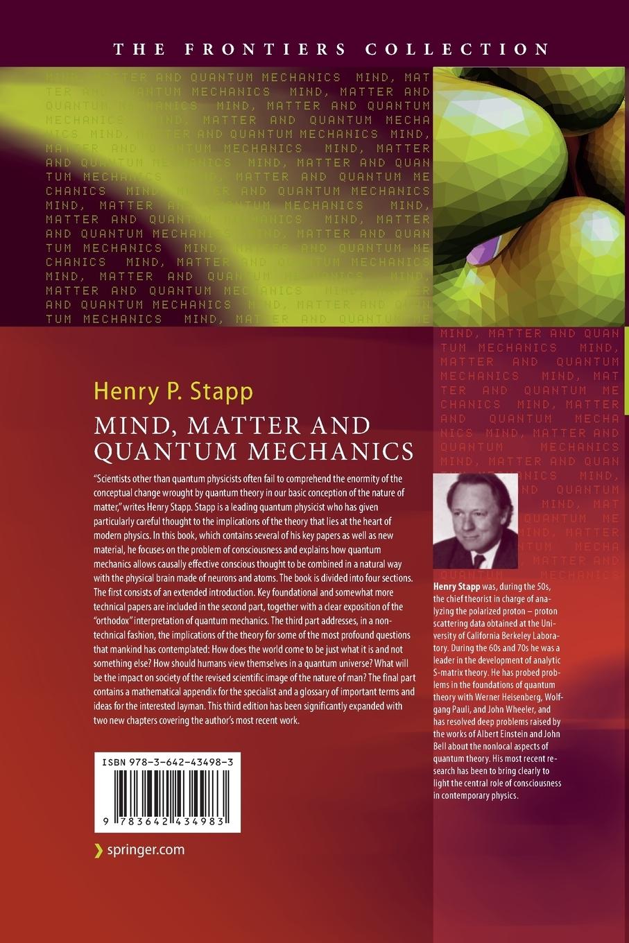 Rückseitencover Mind, Matter and Quantum Mechanics