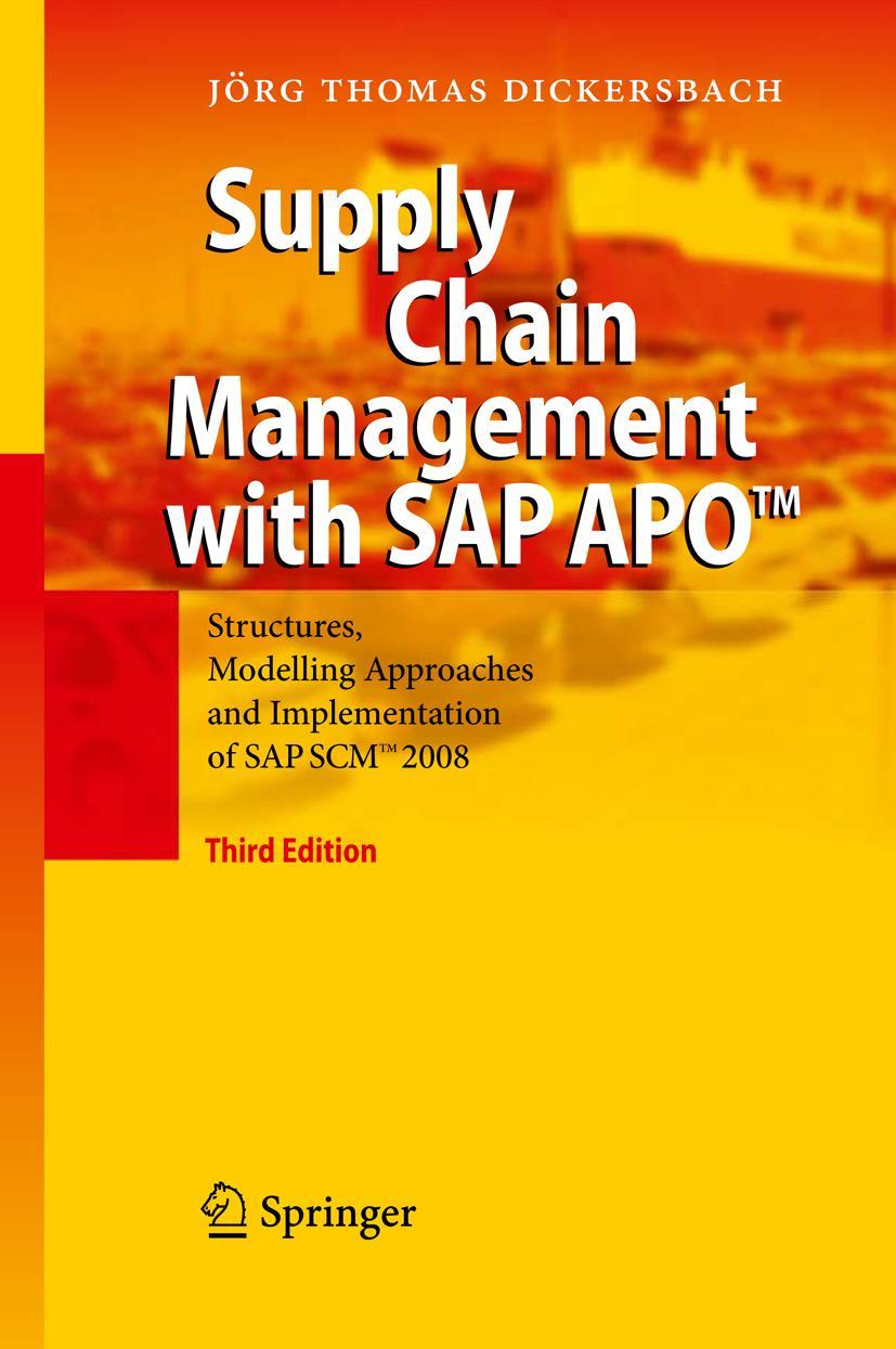 Vorderes Coverbild Supply Chain Management with SAP APO(TM)